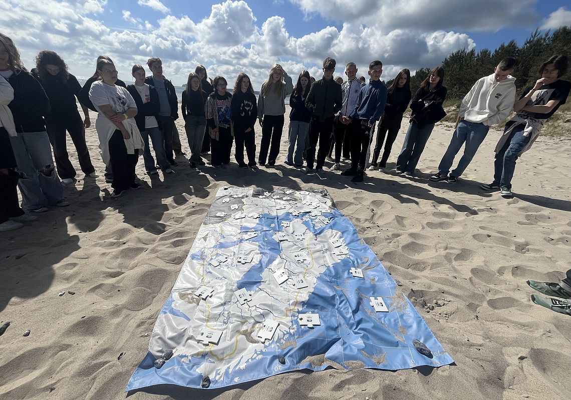 Polish-German students exchange on Rugen Island