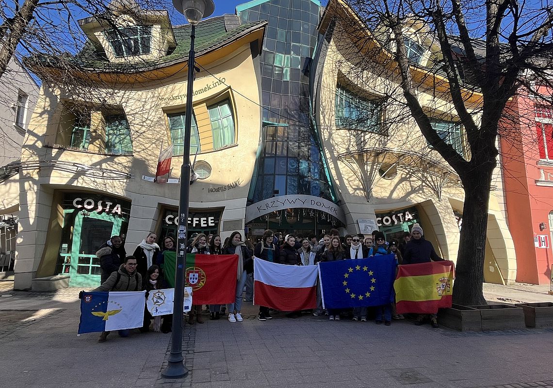 Projekt Erasmus+ z Portugalią (AZORY) i Hiszpanią (MUNGIA)