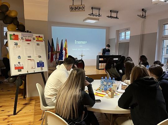 Erasmus+ w SLO, goście z Hiszpanii i Portugalii