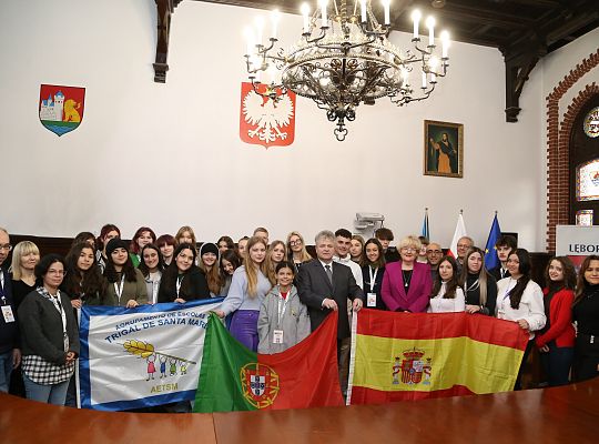 Erasmus+ w SLO, goście z Hiszpanii i Portugalii