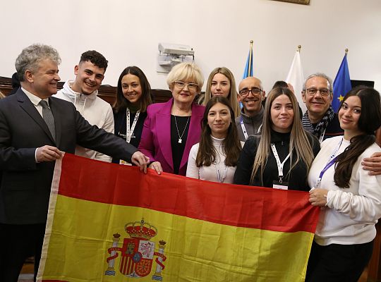Erasmus+ w SLO, goście z Hiszpanii i Portugalii