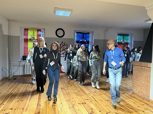 Polska Lębork - Erasmus+ w SLO, goście z Hiszpanii i Portugalii