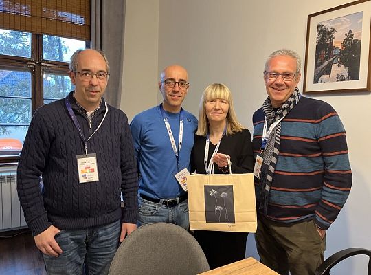 Polska Lębork - Erasmus+ w SLO, goście z Hiszpanii i Portugalii