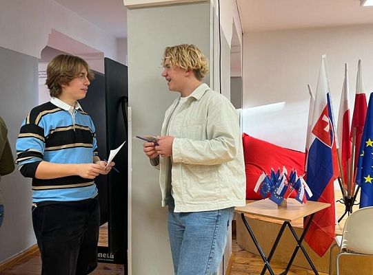 Erasmus+ w SLO w Lęborku, goście ze Słowacji