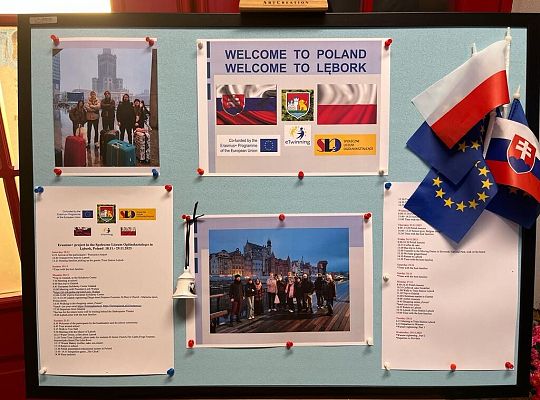 Erasmus+ w SLO w Lęborku, goście ze Słowacji