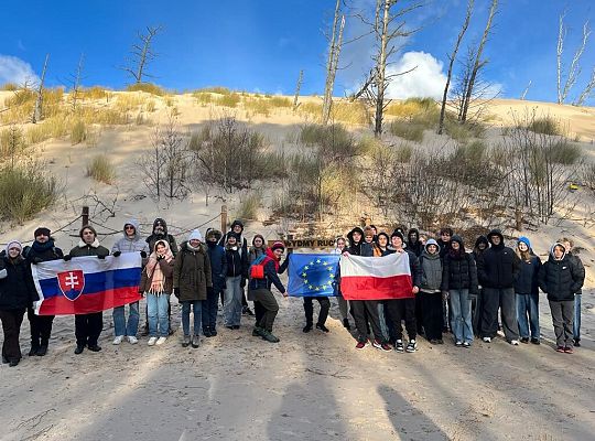 Erasmus+ w SLO w Lęborku, goście ze Słowacji