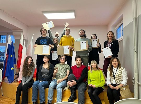 Erasmus+ w SLO w Lęborku, goście ze Słowacji