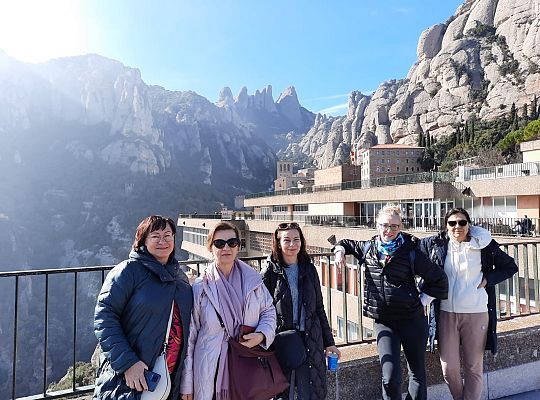 Kursy dla nauczycieli w ramach projektu Erasmus+ w Barcelonie 2024