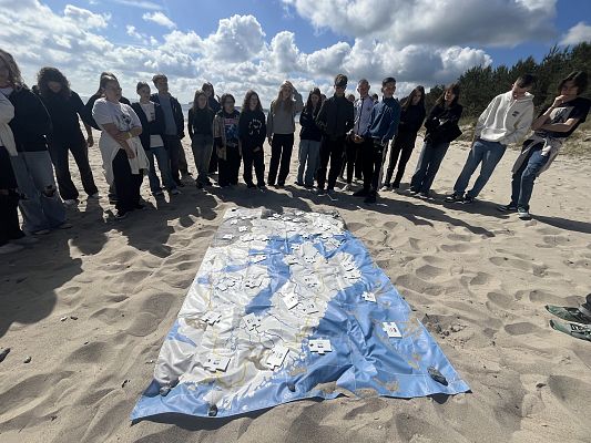 Polish-German students exchange on Rugen Island